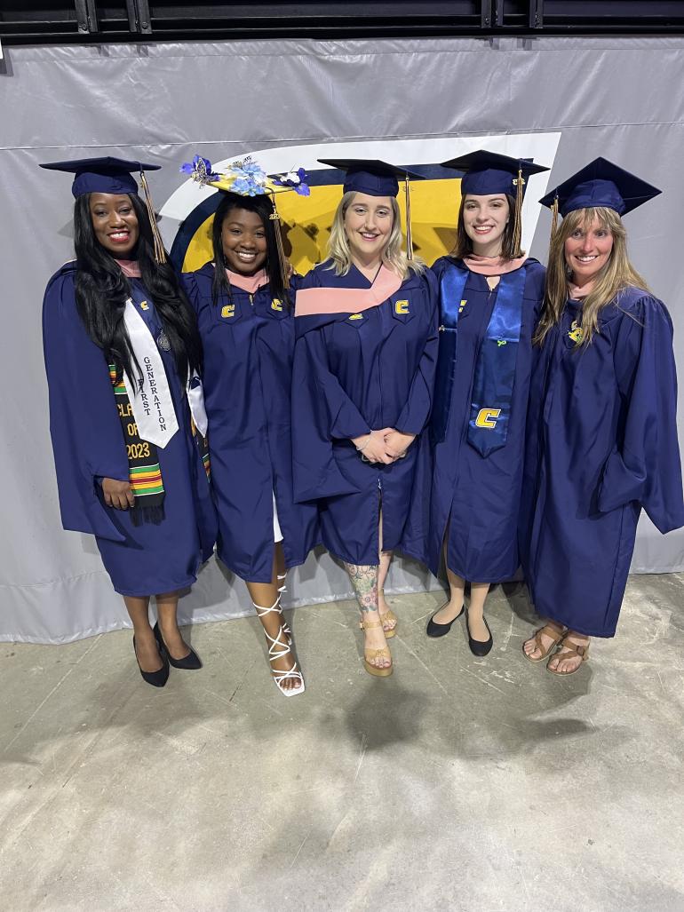 May 2023 Graduation students graduating