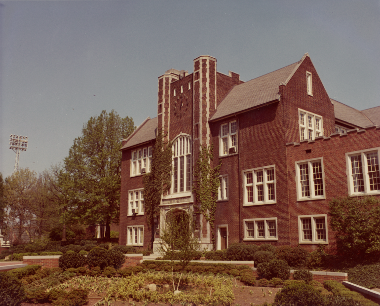 Founders Hall Photograph of Exterior of Founders Hall.