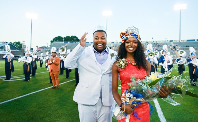 2022 Winners of Homecoming King and Queen 