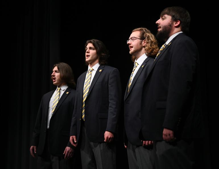 The Guthrie Quartet in performance