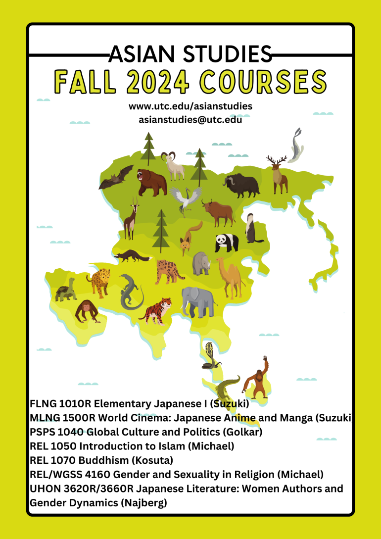 Asian Studies Course Offering Fall 2024