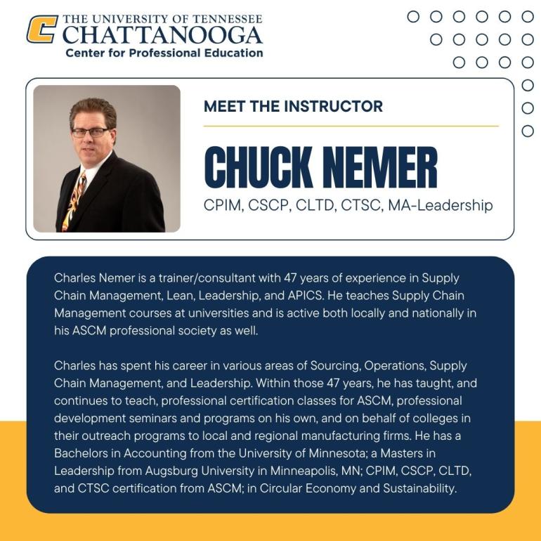 Chuck Nemer bio Chuck Nemer bio