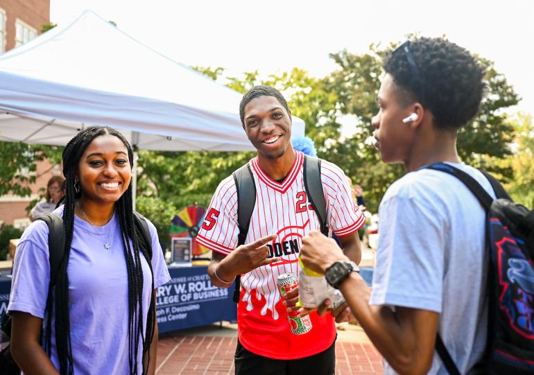 students attending Rollins day at UTC