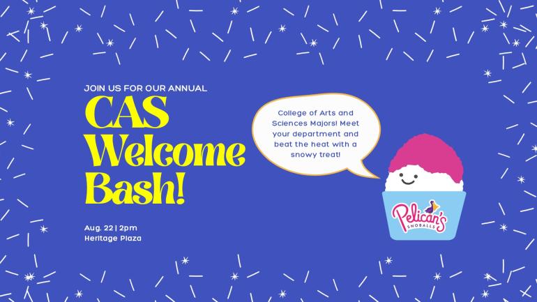 Slide for CAS Welcome Bash