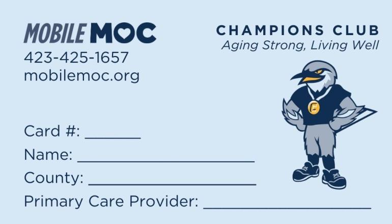 MobileMOC Champions Club Card side 1