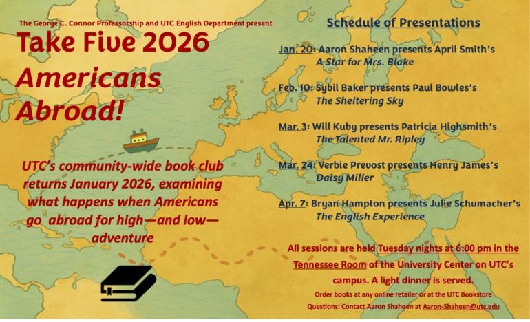 Take Five 2026 Americans Abroad poster