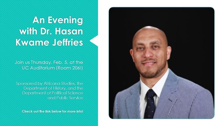 A flier for an upcoming event