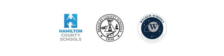 Hamilton, Bradley and Walker County School Logos