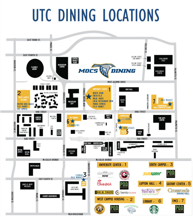  UTC_Dining_map Updated 2.2026