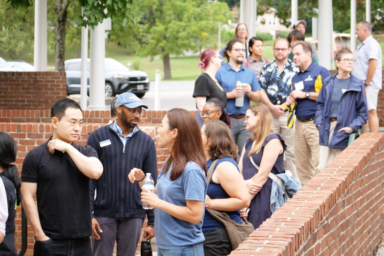 faculty outside