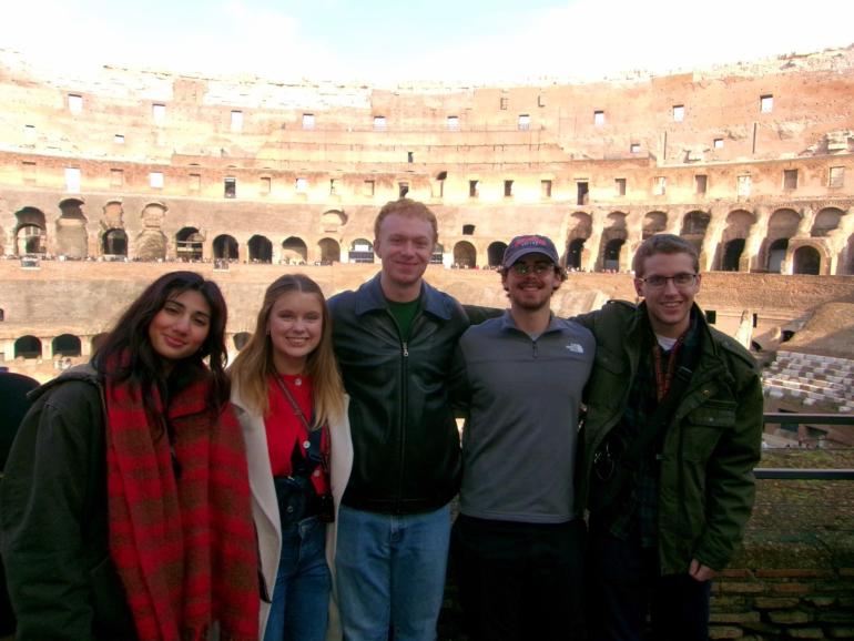 UTC Students in Italy