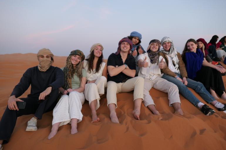 UTC Students in Morocco