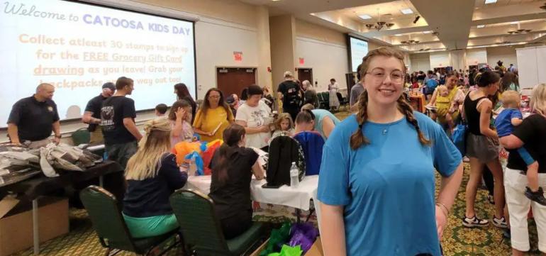 Selia Jablonski Catoosa Day Volunteer