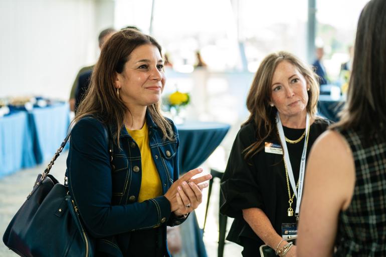 A group in conversation