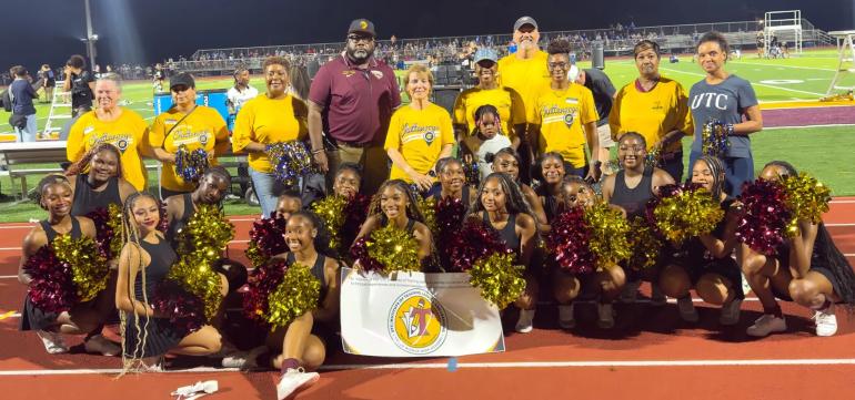 Gold Fridays at the Tyner Football Game