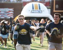 Football Mocs Flock Small Campus Life