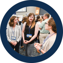 Students attending the 2023 Spring Research Conference.