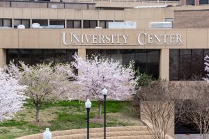 University Center with Trees