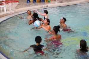 Pool Party - Slide Show - June 2023 - Group Basketball