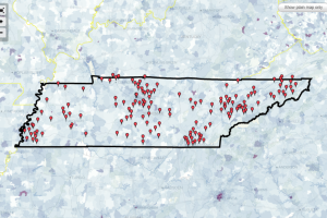 Tennessee map Tennessee map