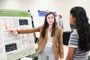 UTC URACE Research UTC student presenting at a URACE conference