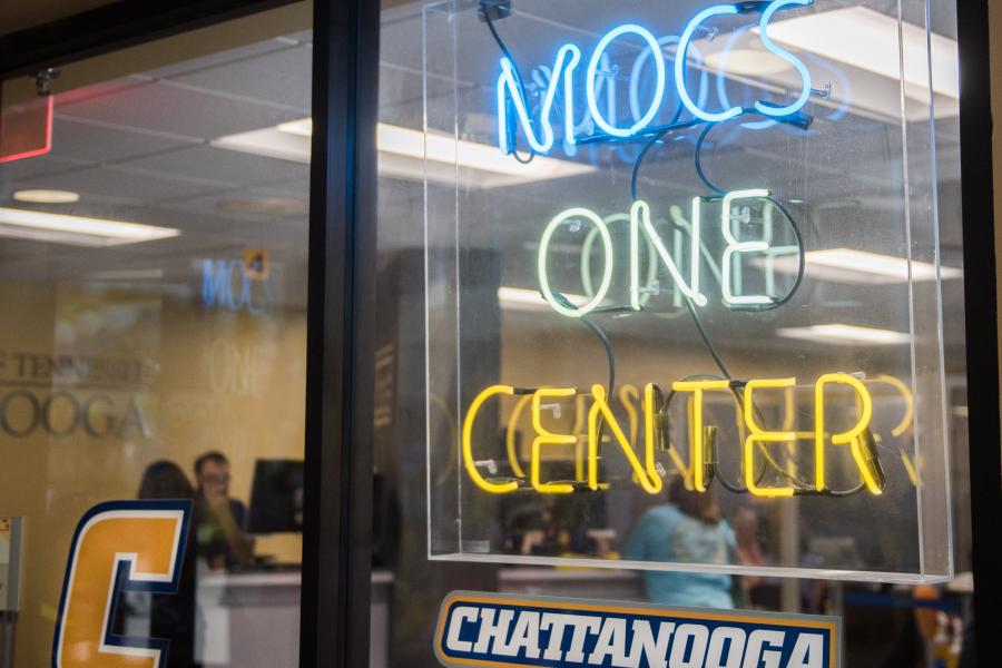 Mocs One Center Neon Sign