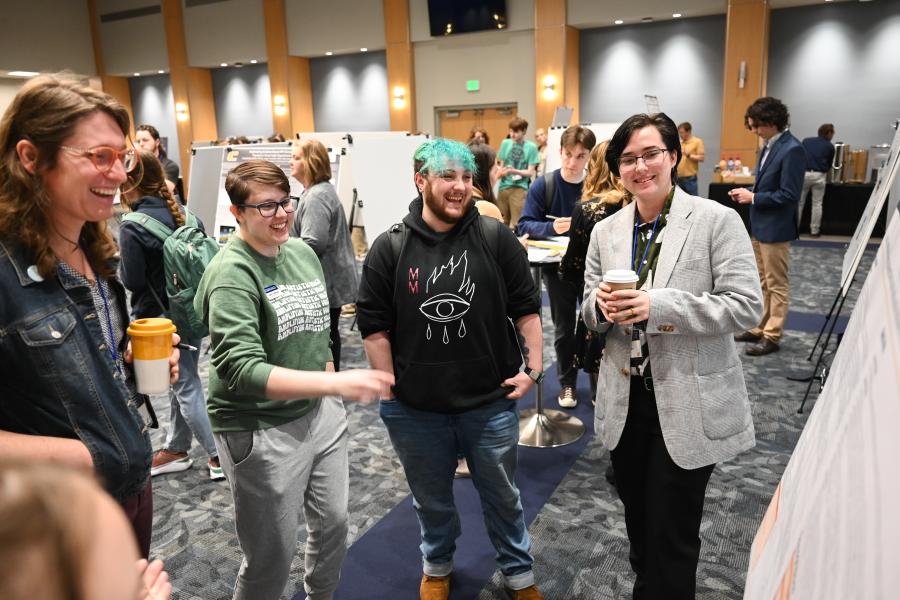 Build Your Future Student presenting at a conference