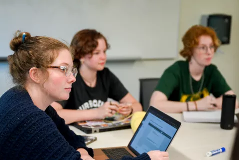 UTC English Students in class