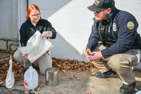 UTC student in a criminal justice internship